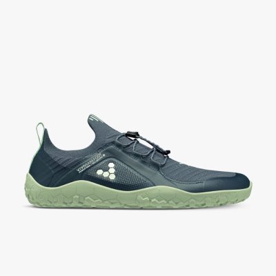 Vivobarefoot Primus Trail Knit Fg - Dámské Trekové Boty Tmavě Zelene (YXQ917430)